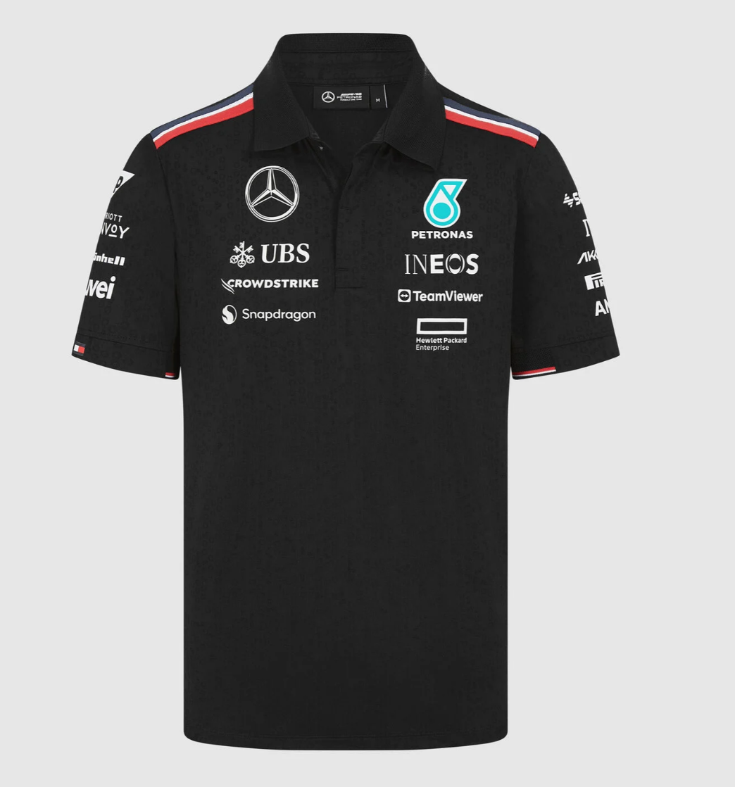 Mercedes AMG Petronas 2024 Team Polo Shirt RaceBox Automobilista