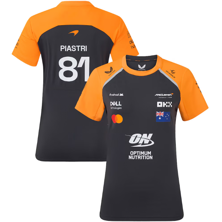 McLaren 2025 Oscar Piastri WOMENS Shirt