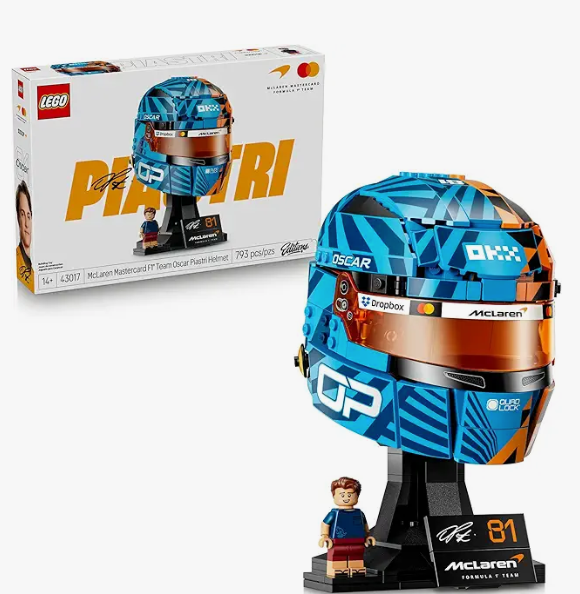 PRE-ORDER LEGO Oscar Piastri Helmet