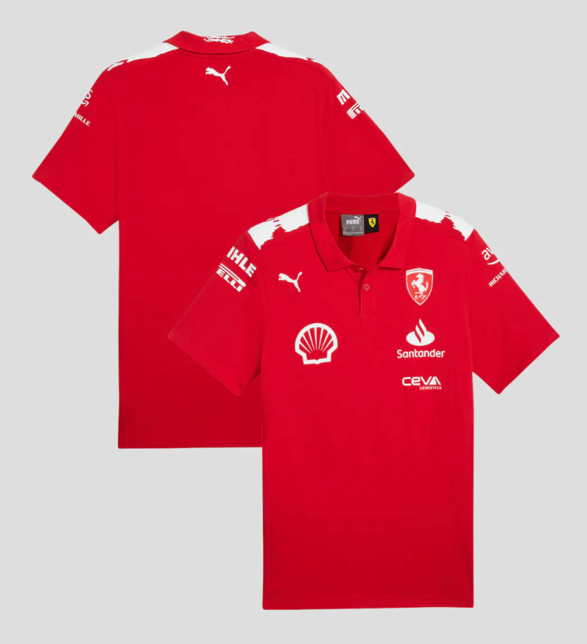 Ferrari F1 Las Vegas Edition Polo Shirt RaceBox Automobilista