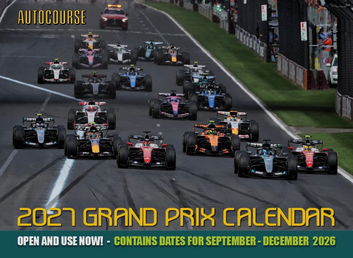 Calendario 2027 Autocourse Grand Prix Calendar