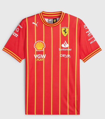 Ferrari F1 Charles Leclerc Soccer Jersey 2024