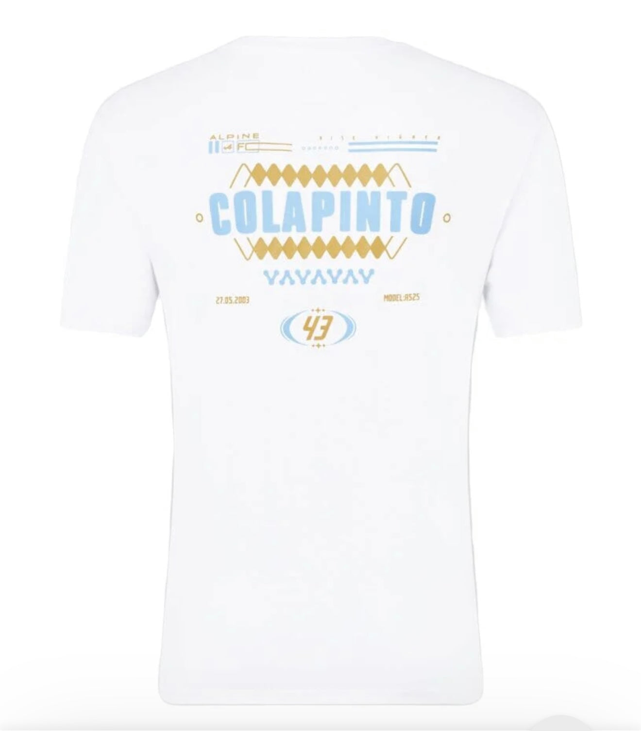 Alpine F1 Franco Colapinto Shirt