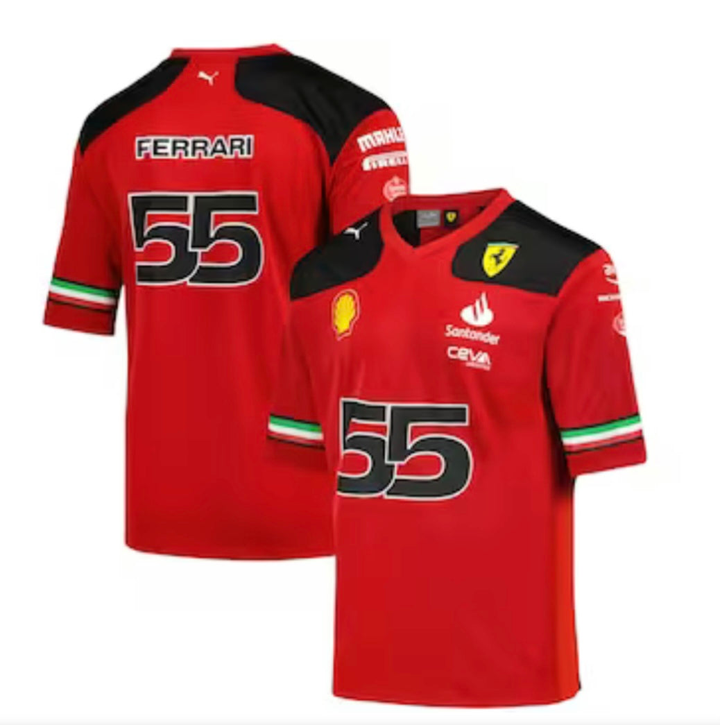 Ferrari F1 Carlos Sainz 2023 Football Shirt