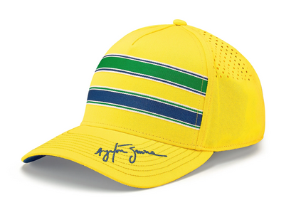 Ayrton Senna Helmet Stripe Hat
