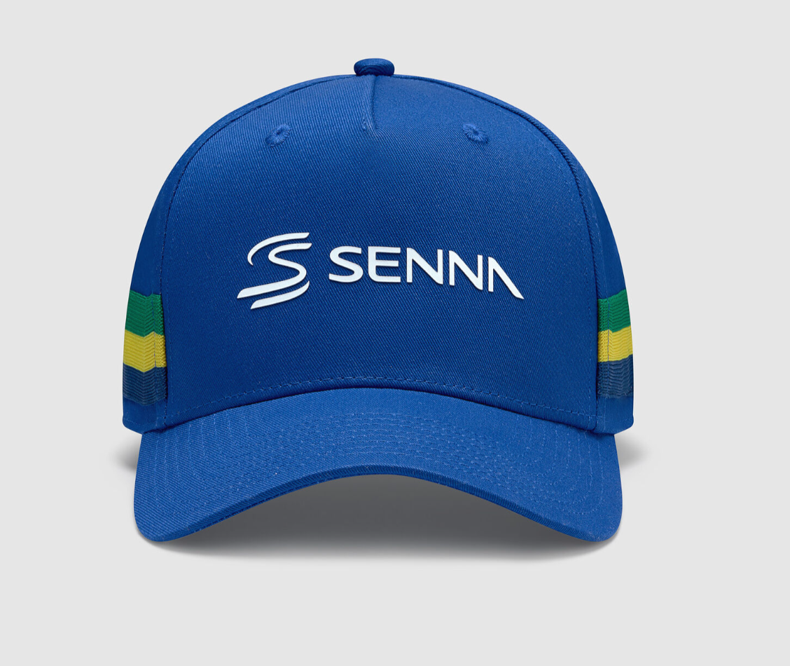 Ayrton Senna Stripe Baseball Hat