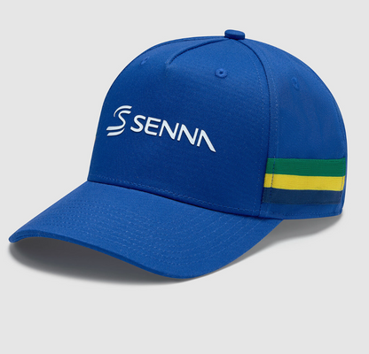 Ayrton Senna Stripe Baseball Hat
