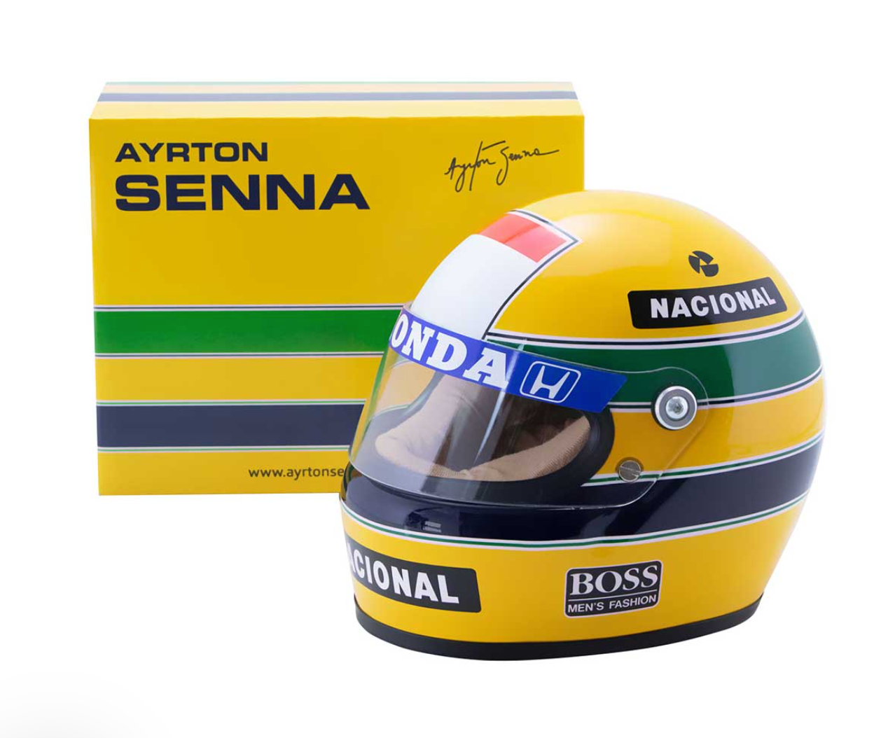 Senna Replica Helmet 1988 1:2