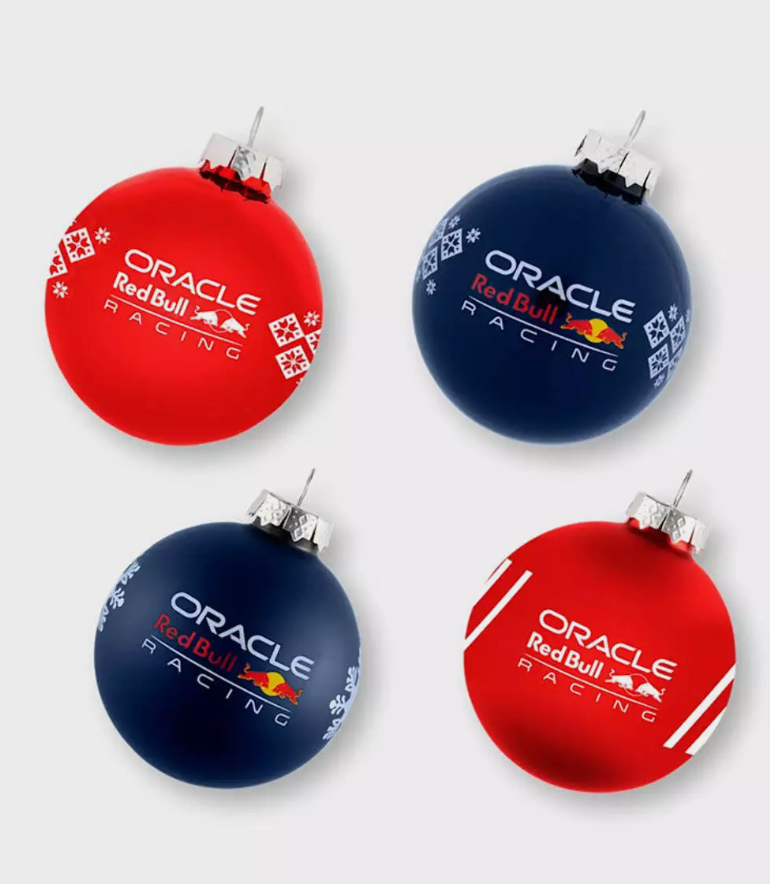 Red Bull Racing Holiday Ornaments