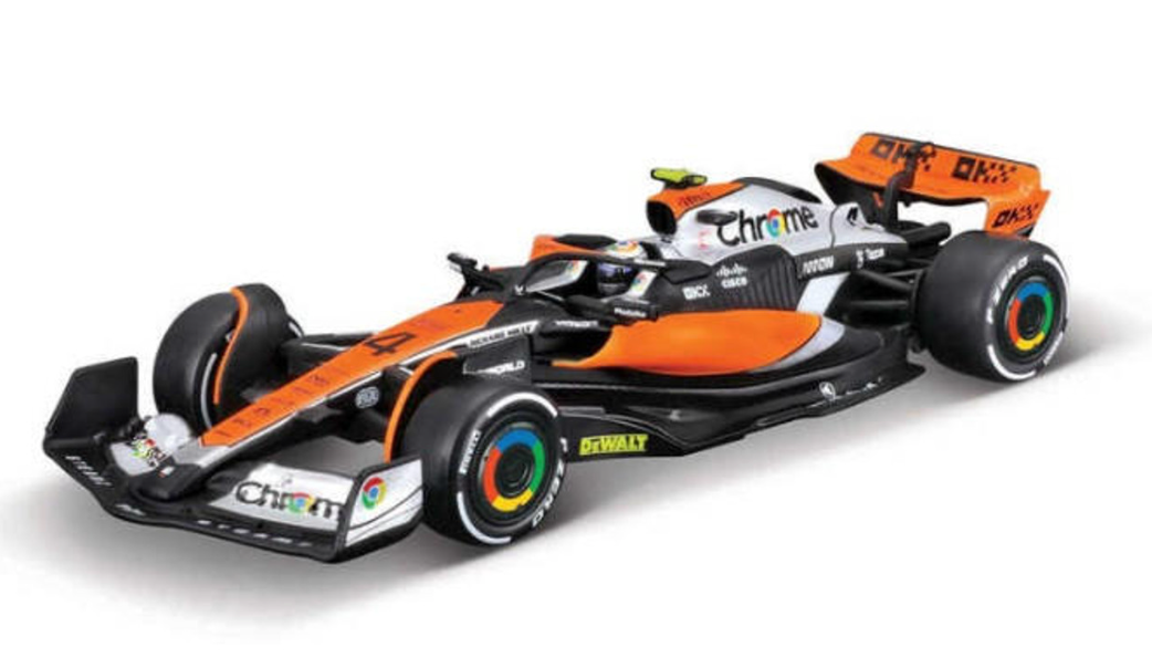 Lando Norris MCL60 1:43 P2 British GP w protector