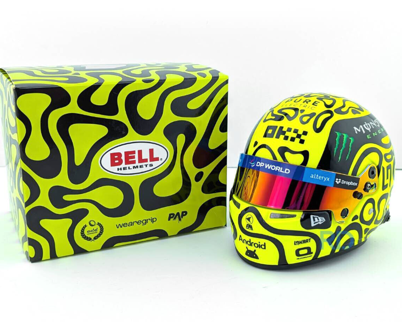 Lando Norris 1/2 Mini Helmet 2024