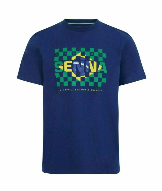 Ayrton Senna Flag Shirt