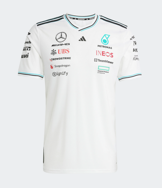 Mercedes AMG Petronas 2025 Authentic Driver Shirt