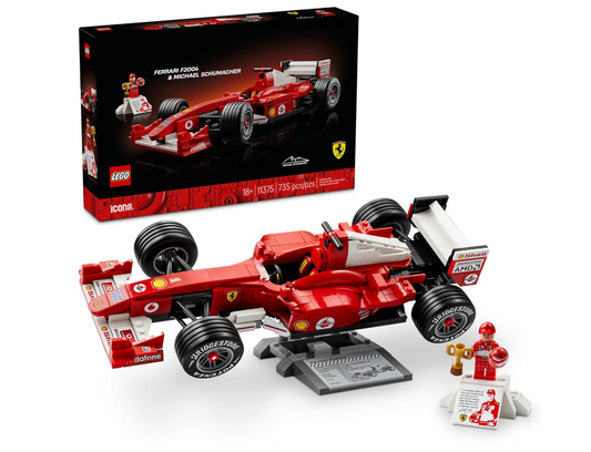 LEGO Ferrari F2004 & Michael Schumacher Set