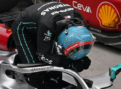 George Russell Brazil GP Mini Helmet