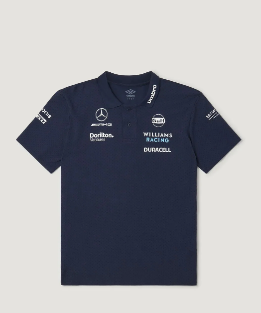 Williams Racing F1 2023 Blue Polo Shirt