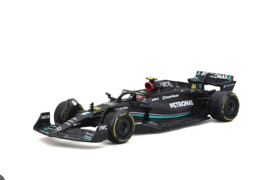 Mercedes Lewis Hamilton 1/43 Model W14E with Protector