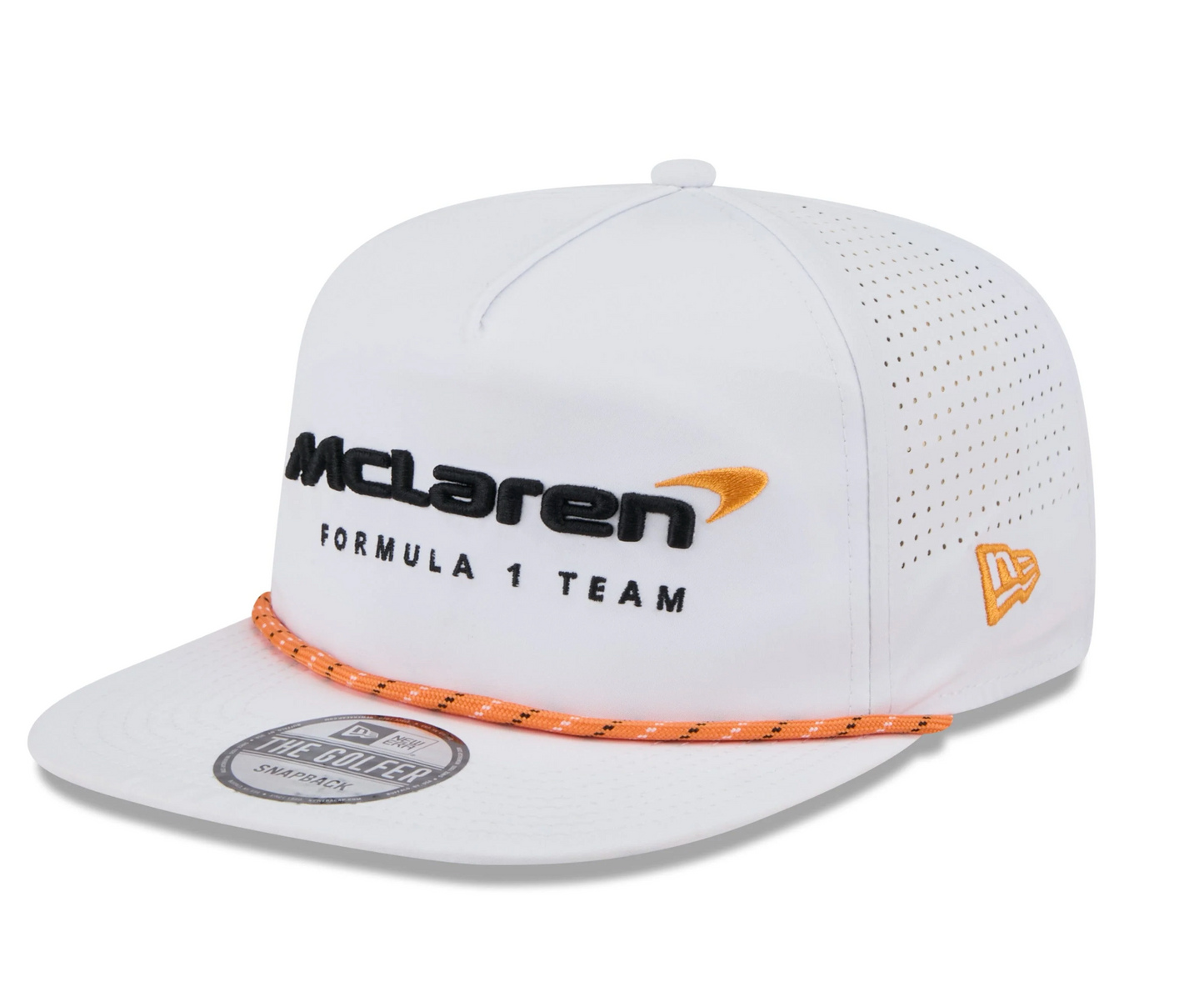 McLaren F1 Flatbrim White Hat