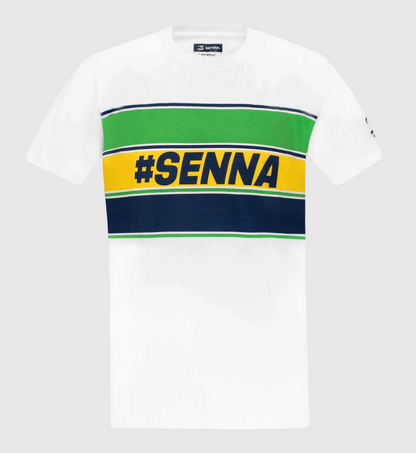 Ayrton Senna #SENNA Stripe Shirt
