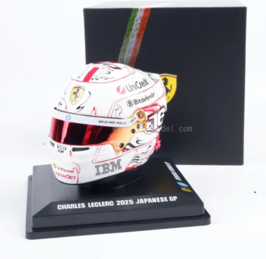 Ferrar Charles Leclerc Special Edition 1:5 Japan GP Helmet