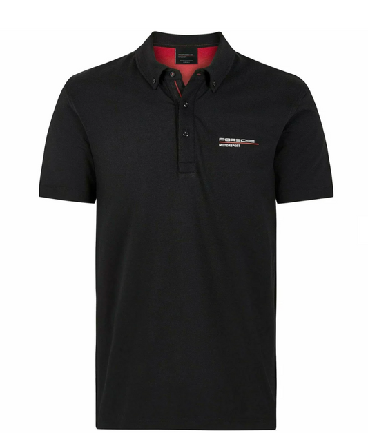 Porsche Motorsport Black Polo
