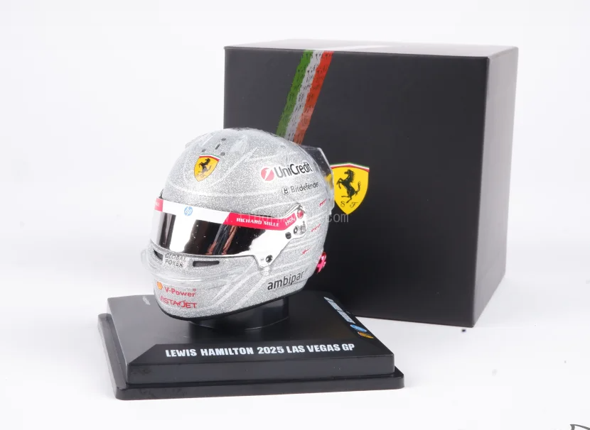 Ferrari Lewis Hamilton Las Vegas 1:5 Helmet