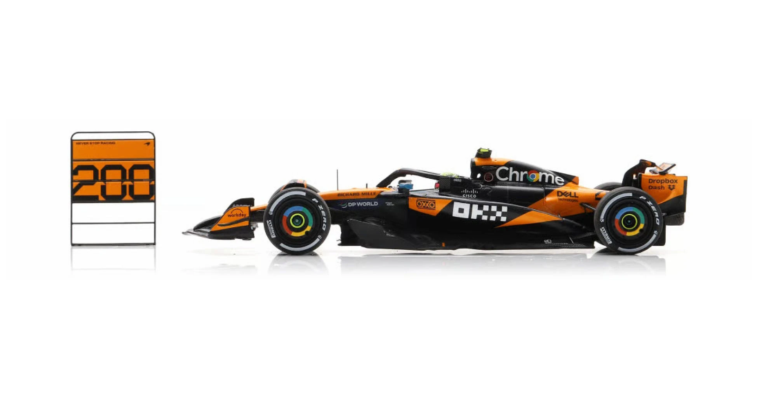 PRE-ORDER Lando Norris MCL39 1/43 Hungary GP 200 Team Win 2025