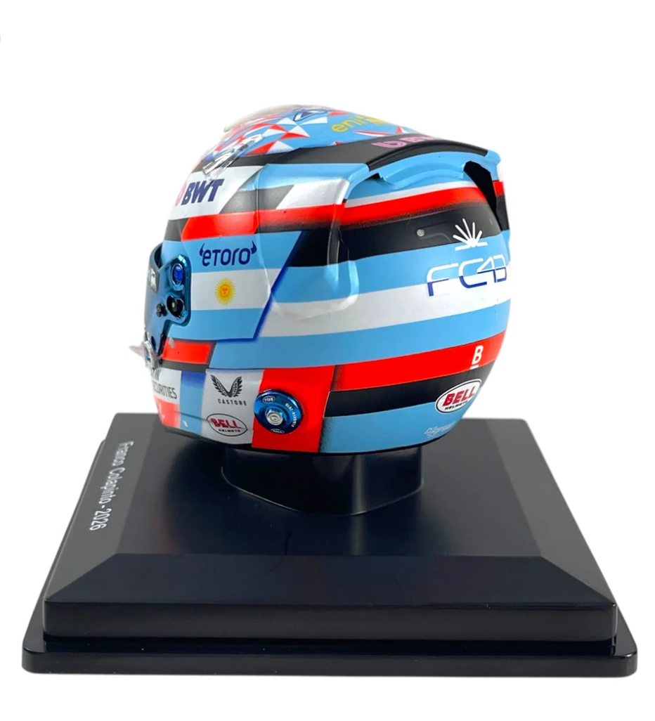 Alpine F1 Franco Colapinto 1:5 Helmet