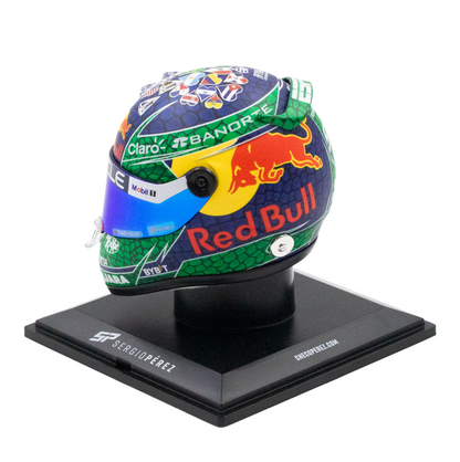 Sergio Perez Miami GP 2024 1/4 Helmet