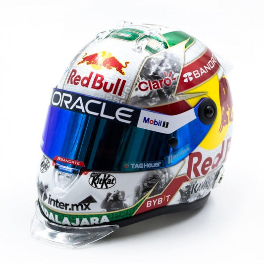 Sergio Perez Singapore GP 1/4 Mini Helmet 2023