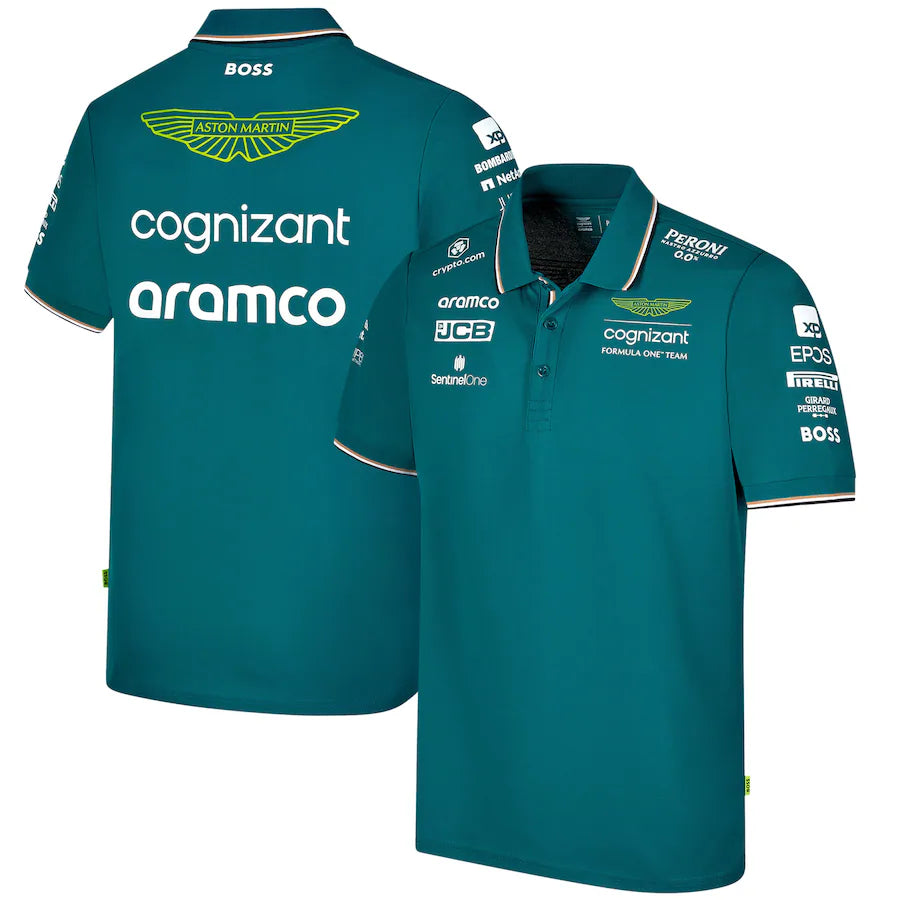 Aston Martin F1 Polo Team Shirt 2023