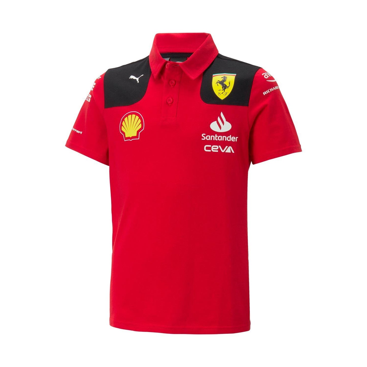 Ferrari Team 2023 Kids Polo Shirt