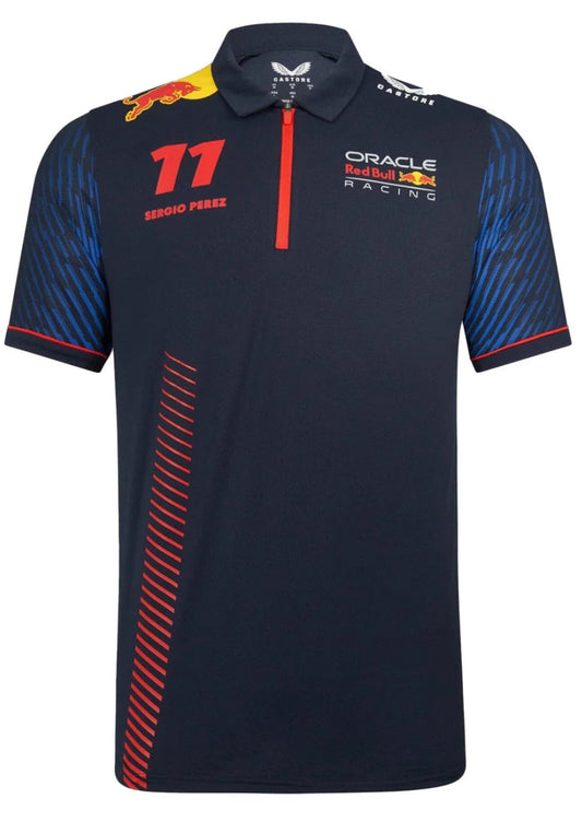 Red Bull Racing Sergio Perez #11 Polo Shirt 2023