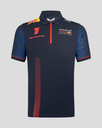 Red Bull Racing Max Verstappen #1 Polo Shirt 2023