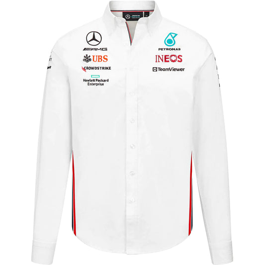 Mercedes AMG Petronas 2023 Long Sleeve Button Down Shirt
